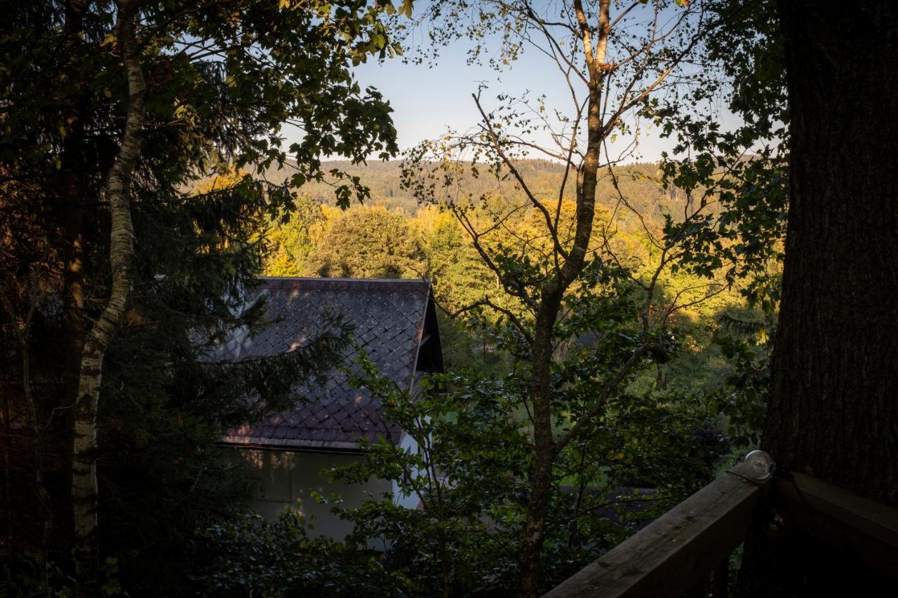 Enjoy Cozy Romance Hills Forest Gardens Views Sauna Whirlpool Bath Jablonne v Podjestedi Exterior photo