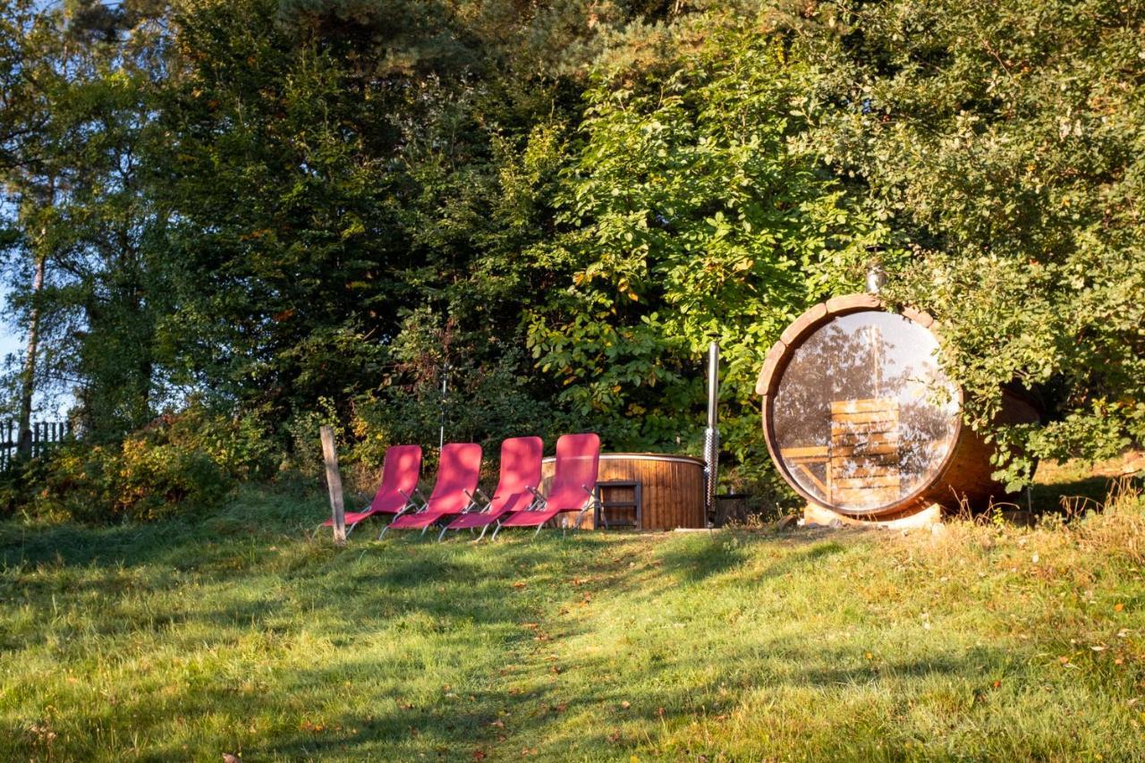 Enjoy Cozy Romance Hills Forest Gardens Views Sauna Whirlpool Bath Jablonne v Podjestedi Exterior photo